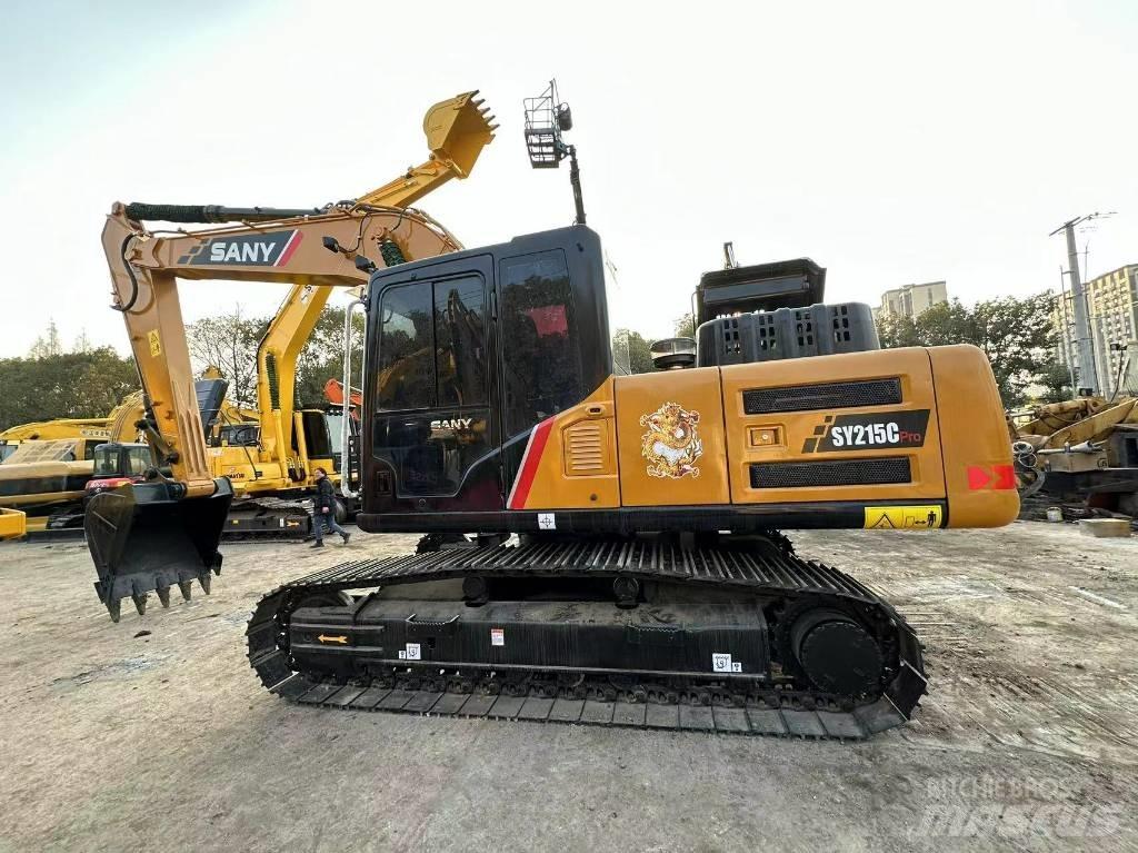 Sany SY 215 Pásové rýpadlá