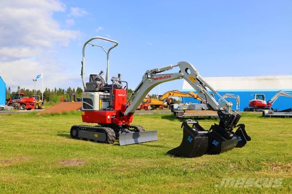Takeuchi TB210R Mini rýpadlá < 7t