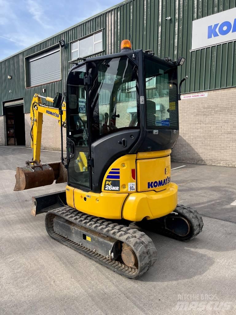 Komatsu PC26MR-5 Mini rýpadlá < 7t