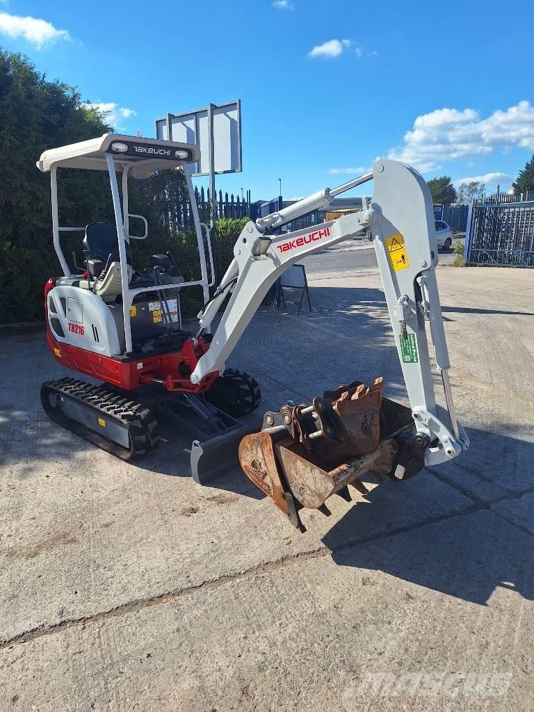 Takeuchi TB 216 Mini rýpadlá < 7t