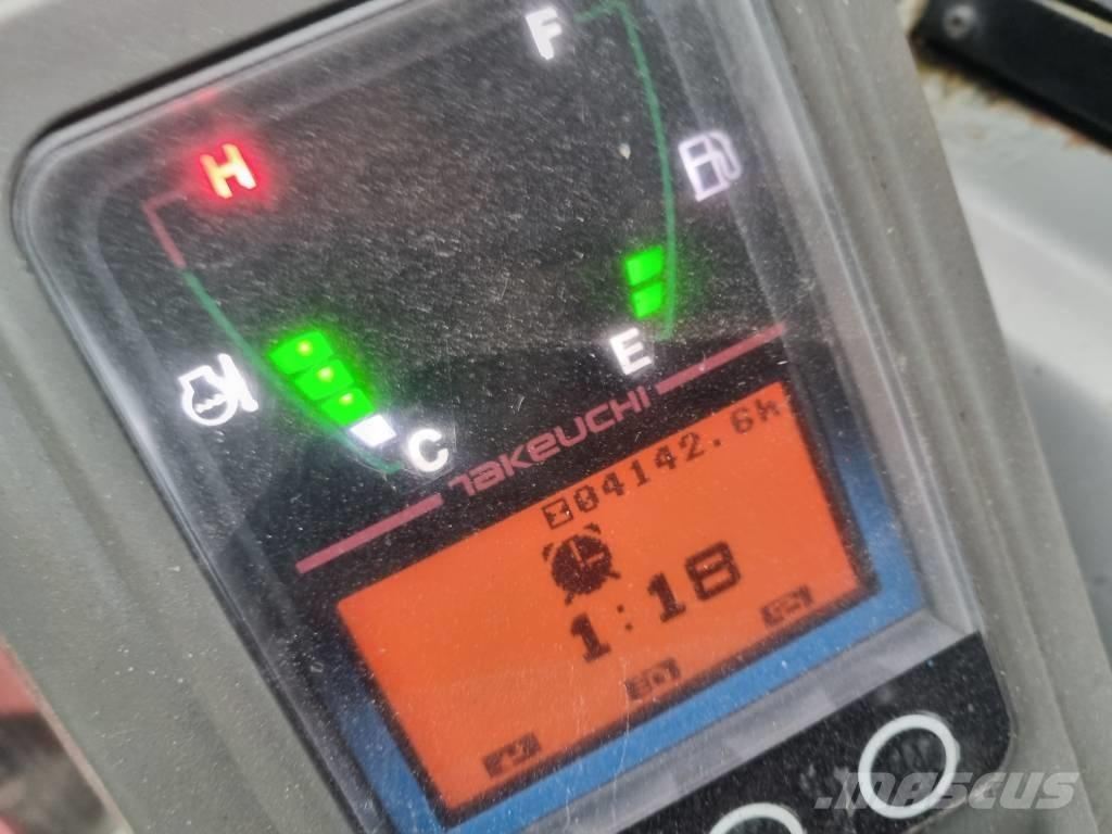 Takeuchi TB 216 Mini rýpadlá < 7t