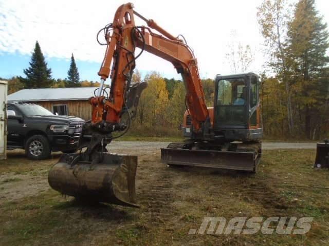 Doosan DX 80 R Pásové rýpadlá