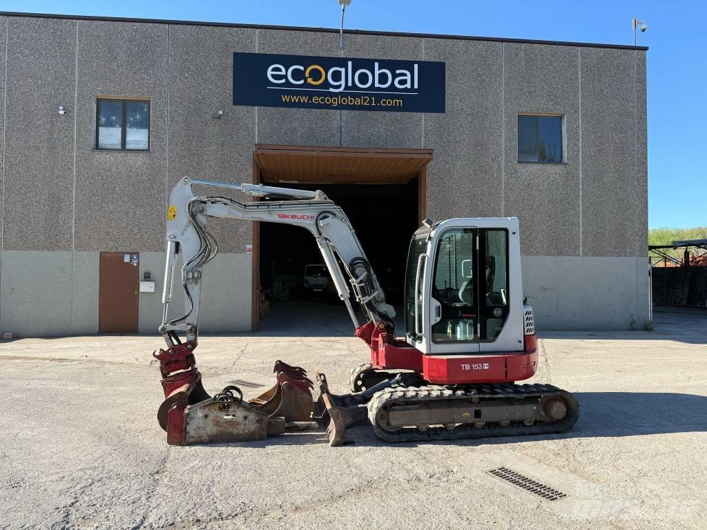 Takeuchi TB 153 FR Mini rýpadlá < 7t
