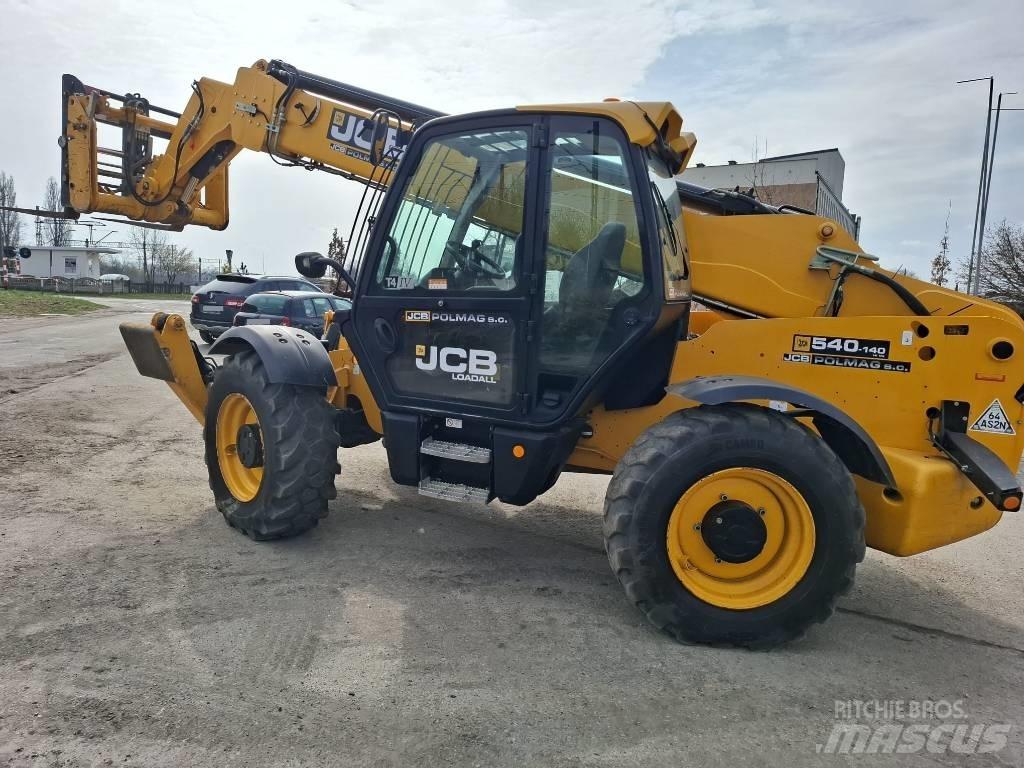 JCB 540-140 Teleskopické manipulátory