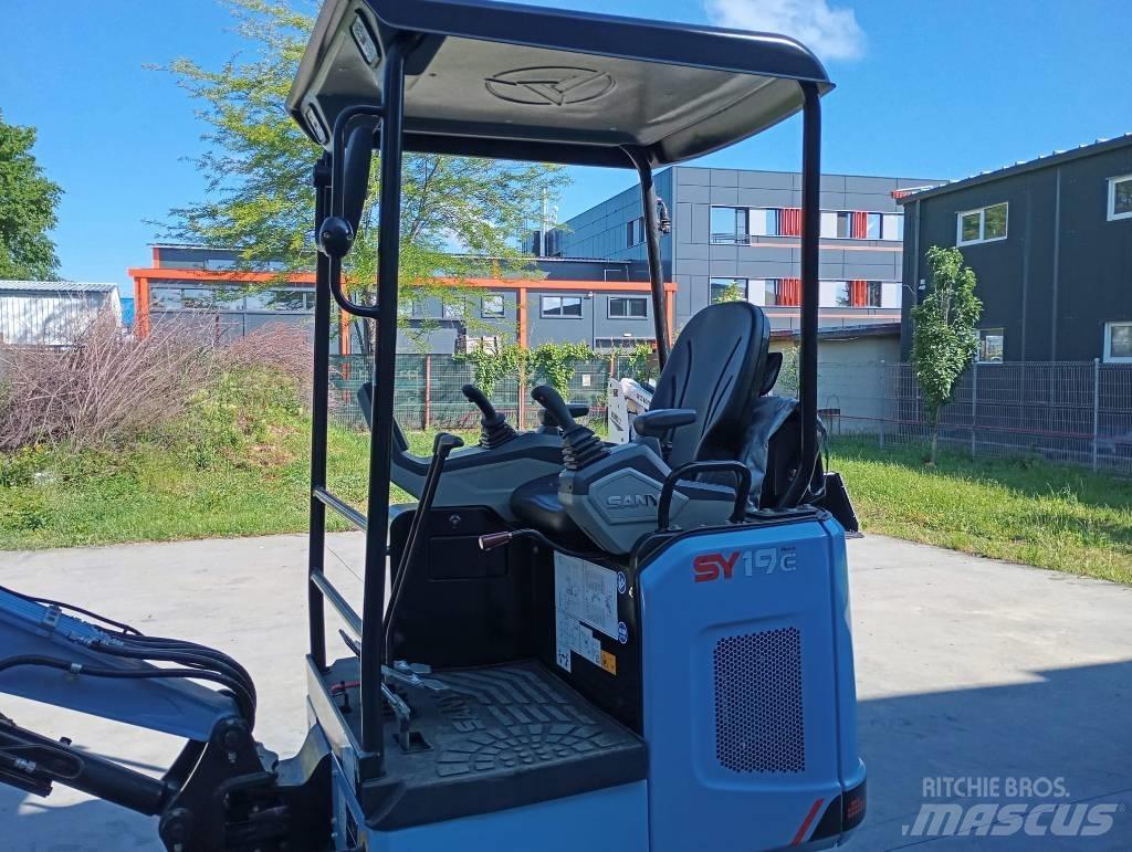 Sany SY 19 E Mini rýpadlá < 7t