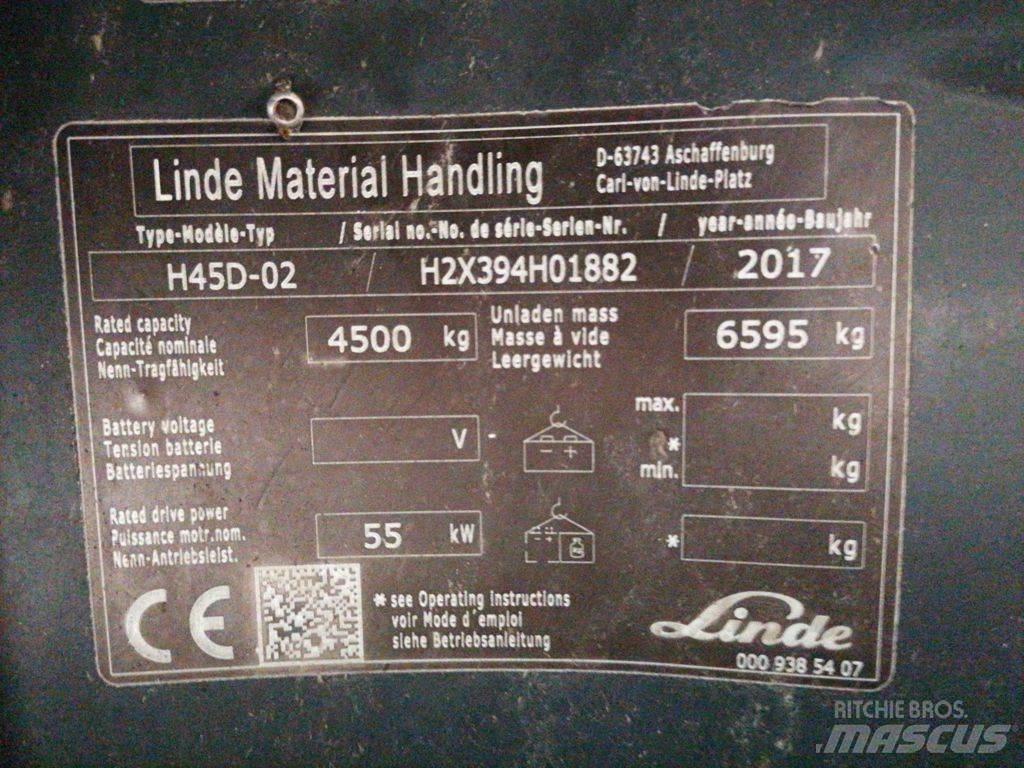Linde H45D-02 Dieselové vozíky
