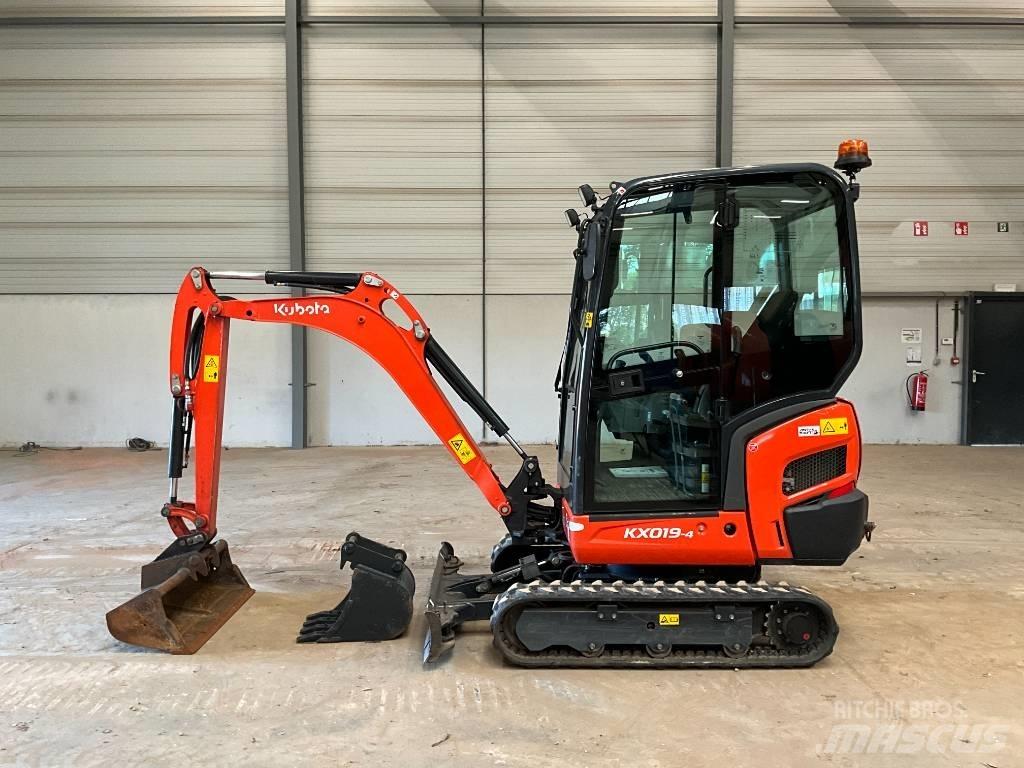 Kubota KX 019-4 Mini rýpadlá < 7t