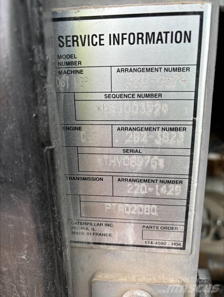 CAT D 6 T LGP Pásové dozéry