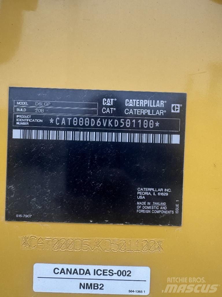 CAT D6 LGP Pásové dozéry