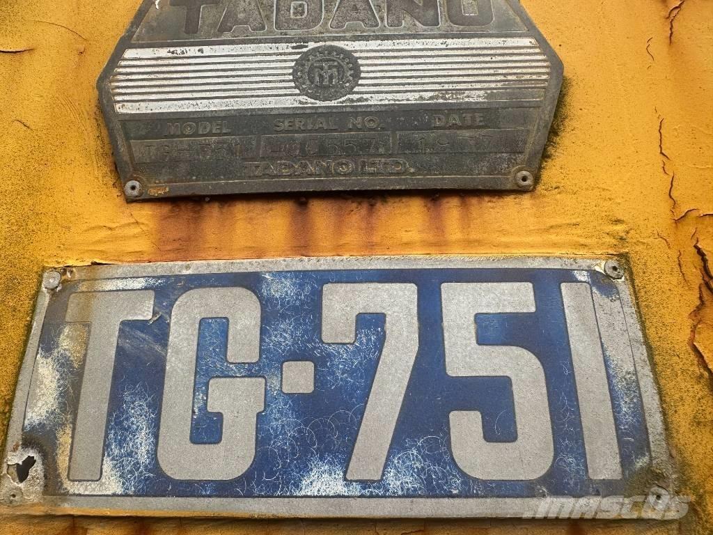 Tadano TG 751 Univerzálne terénne žeriavy