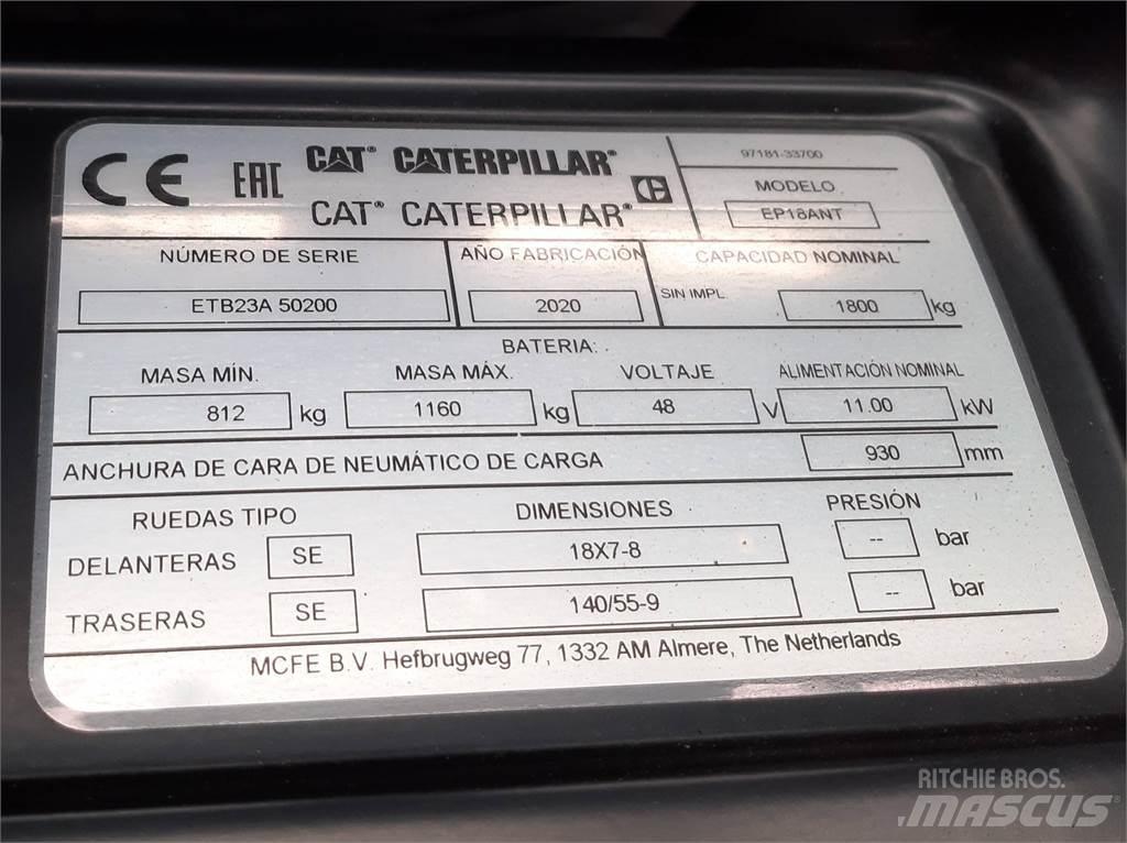 CAT EP18ANT Akumulátorové vozíky