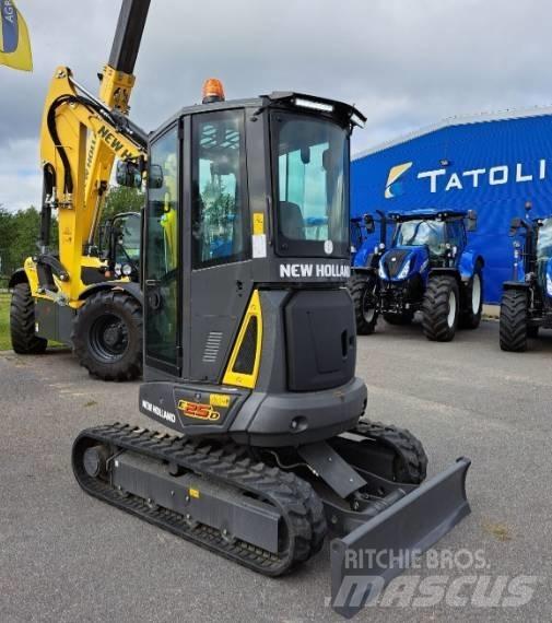 New Holland E25D Mini rýpadlá < 7t