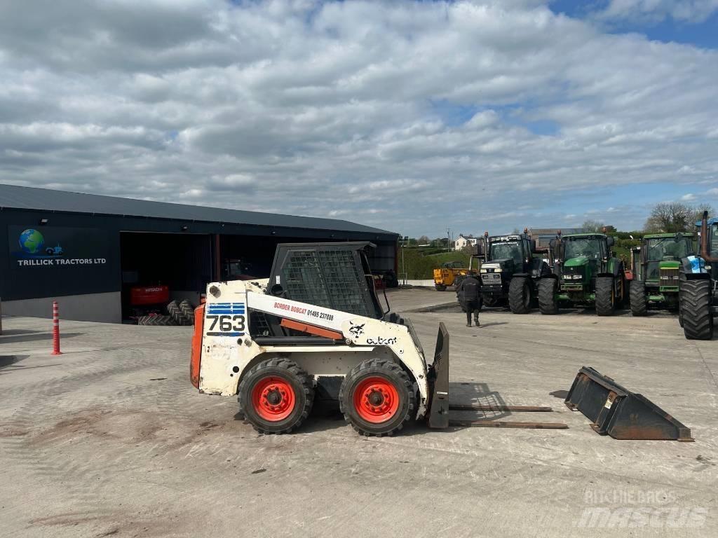Bobcat 763 Šmykom riadené nakladače
