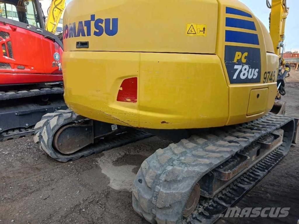 Komatsu PC78US-10 Midi rýpadlá 7 t - 12 t