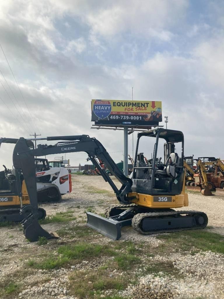 John Deere 35 G Pásové rýpadlá