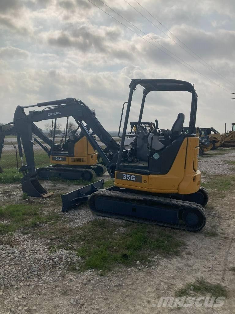 John Deere 35 G Pásové rýpadlá