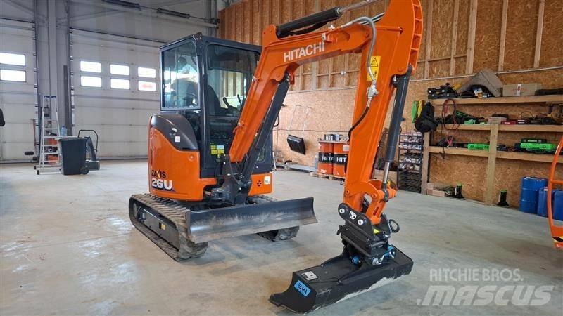 Hitachi ZX 26 U-6 Mini rýpadlá < 7t