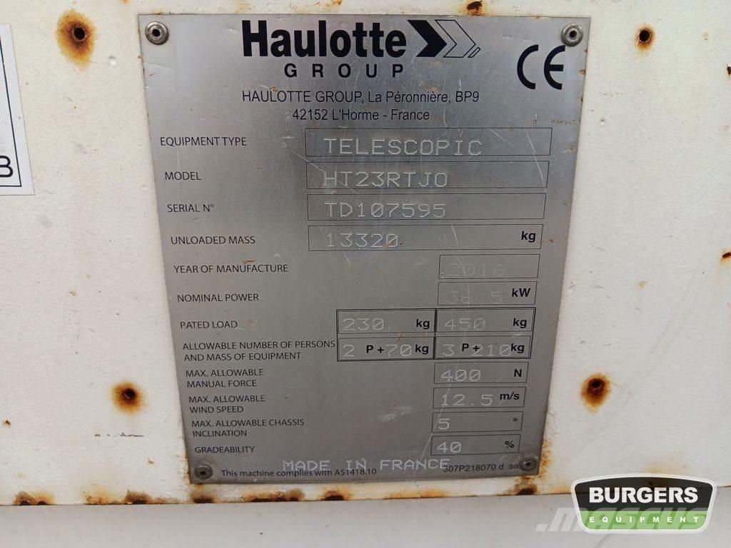 Haulotte HT23RTJO Teleskopické plošiny