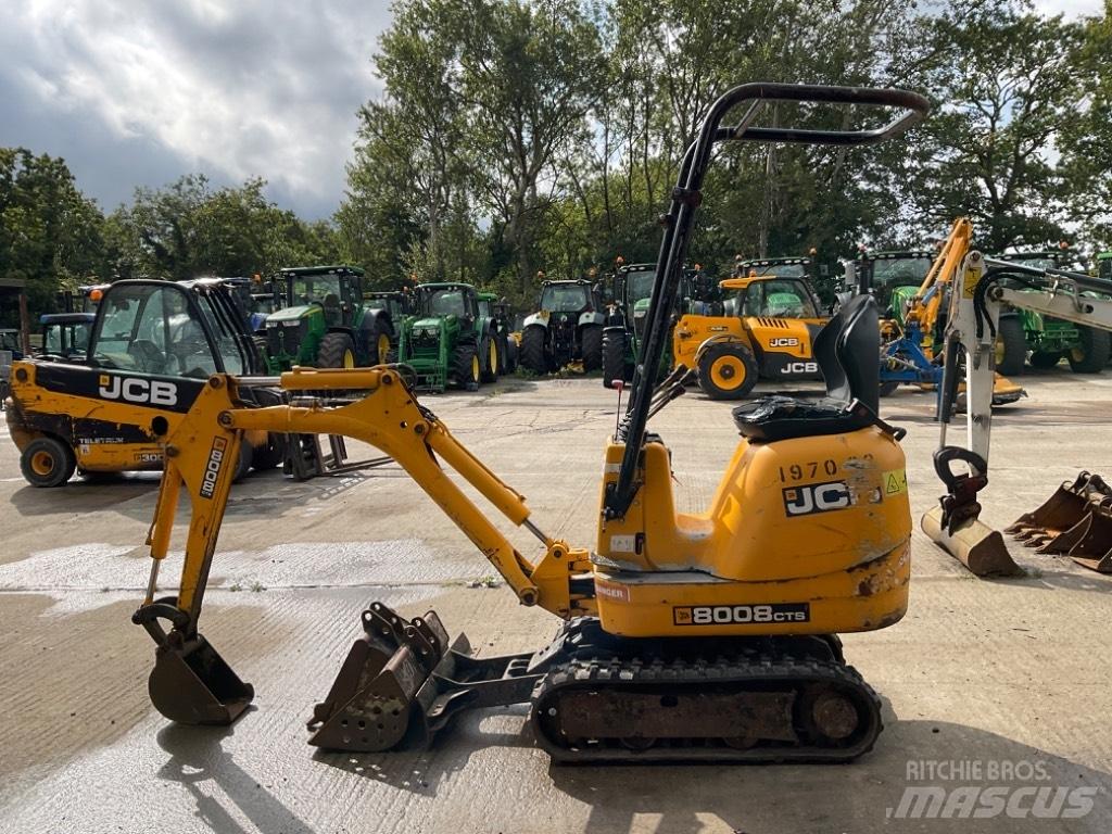 JCB 8008 CTS Mini rýpadlá < 7t