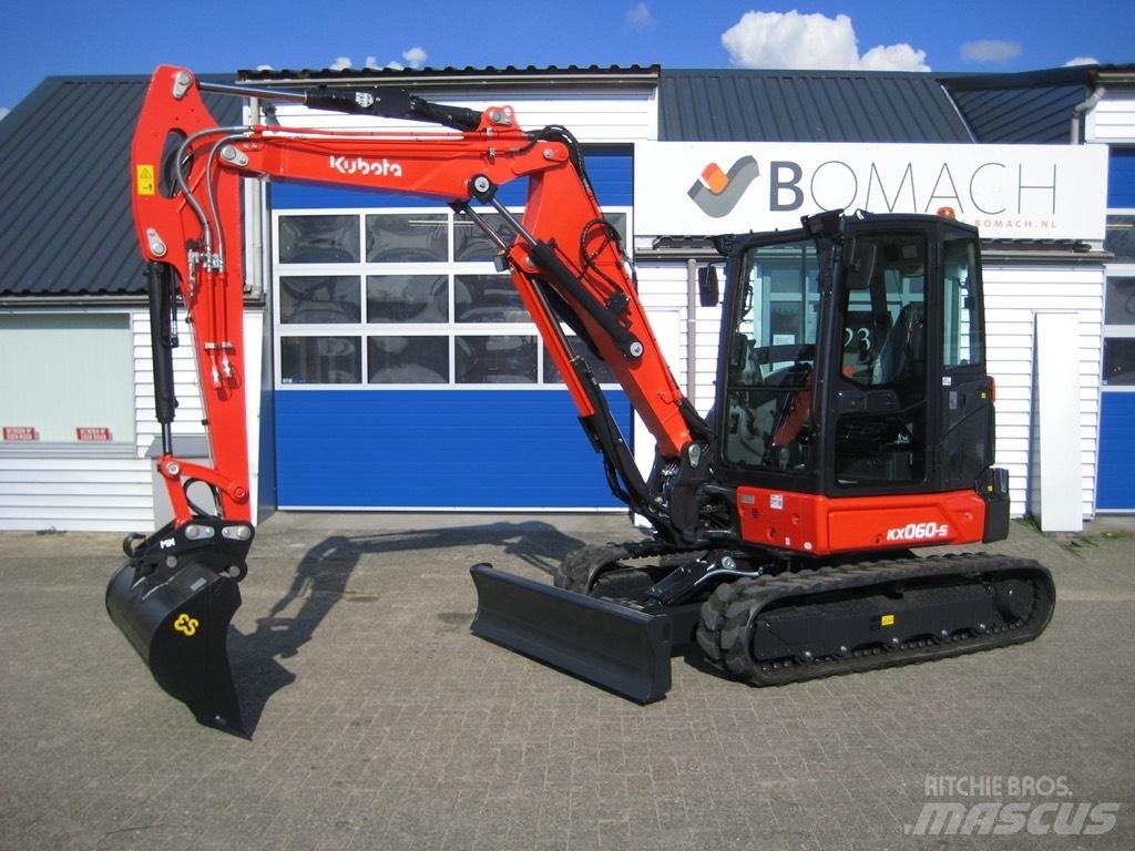 Kubota KX060-5 VA Midi rýpadlá 7 t - 12 t