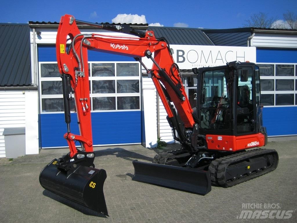 Kubota KX060-5 VA Midi rýpadlá 7 t - 12 t