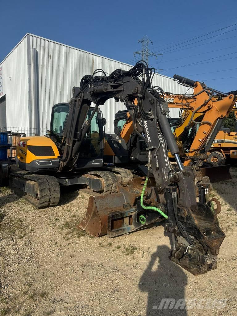 Mecalac 8 MCR Midi rýpadlá 7 t - 12 t