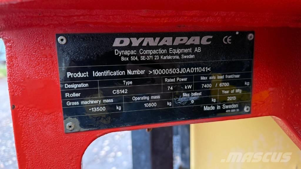Dynapac CS 142 Tandemové valce