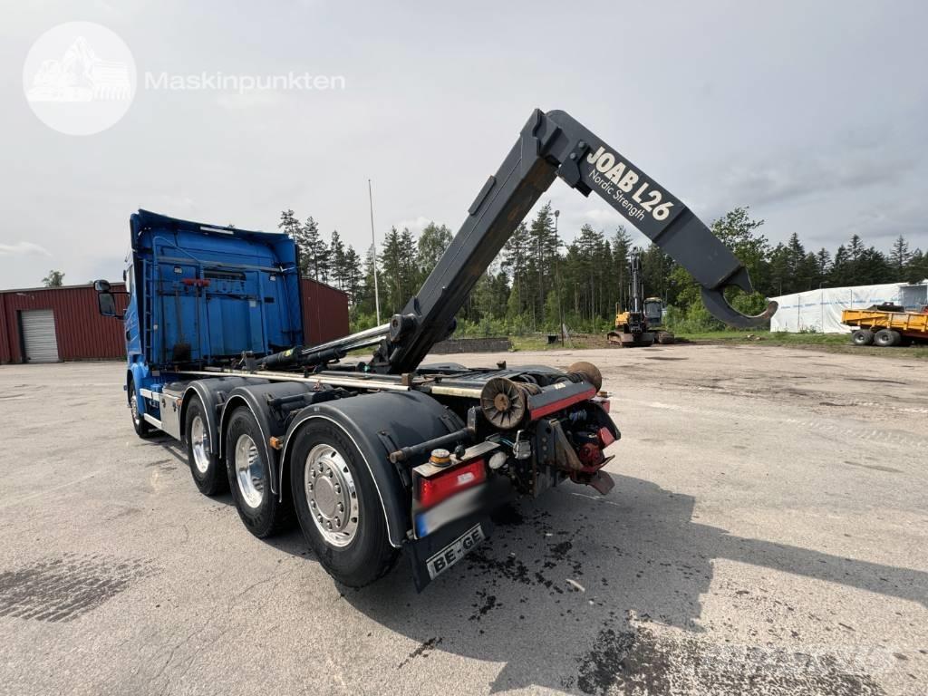 Scania R 490 LB Hákový nosič kontajnerov