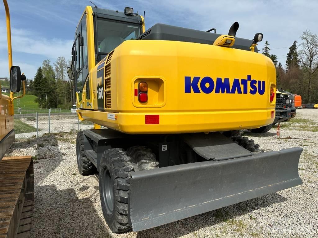 Komatsu PW 160-8 Kolesové rýpadlá