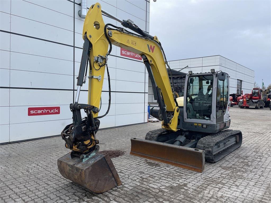 Wacker Neuson EZ80 Kolesové rýpadlá