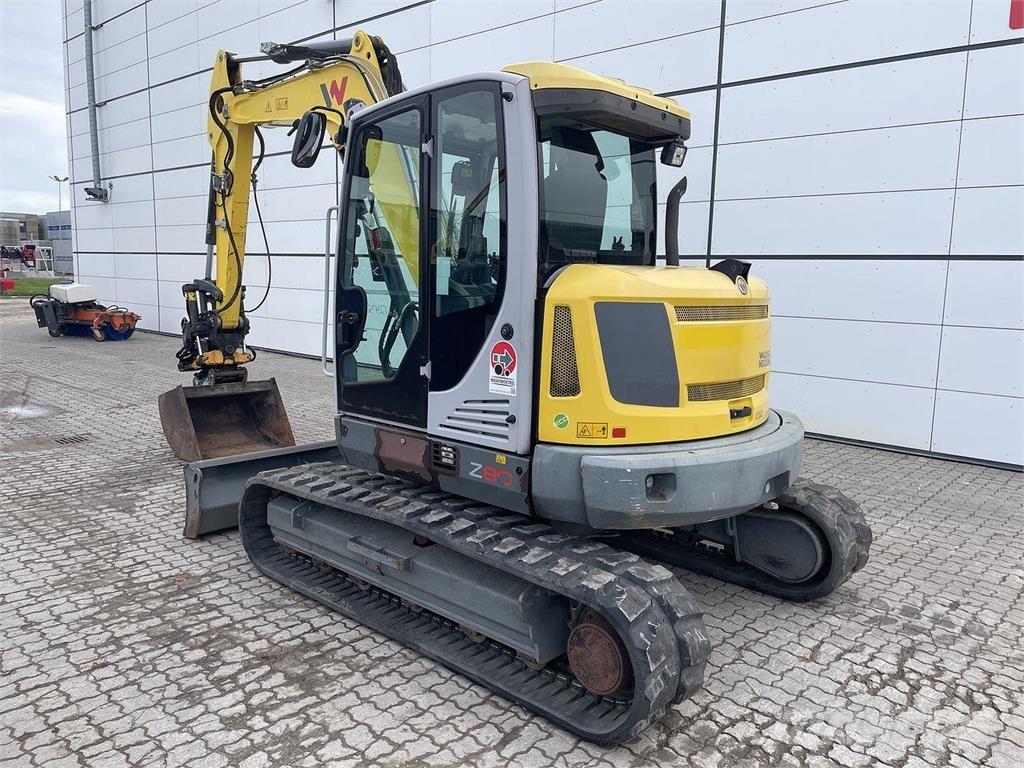 Wacker Neuson EZ80 Kolesové rýpadlá