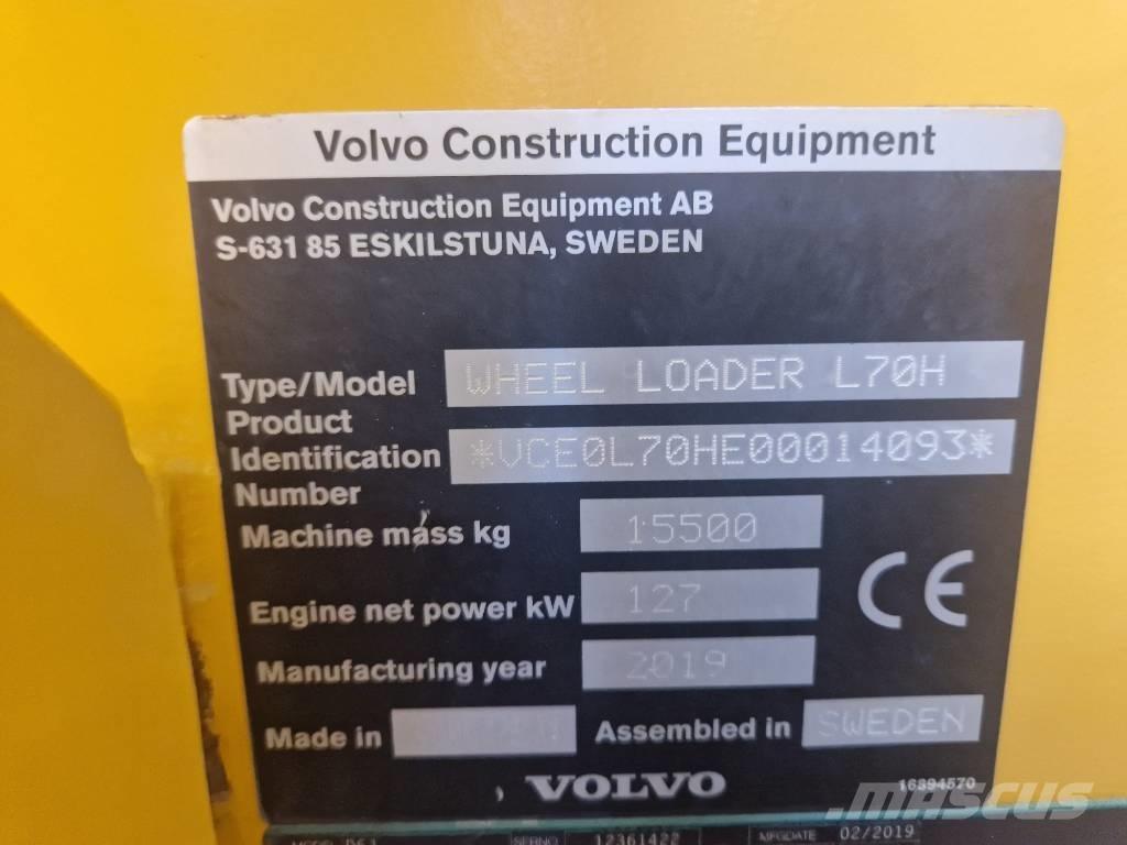 Volvo L 70 H Kolesové nakladače