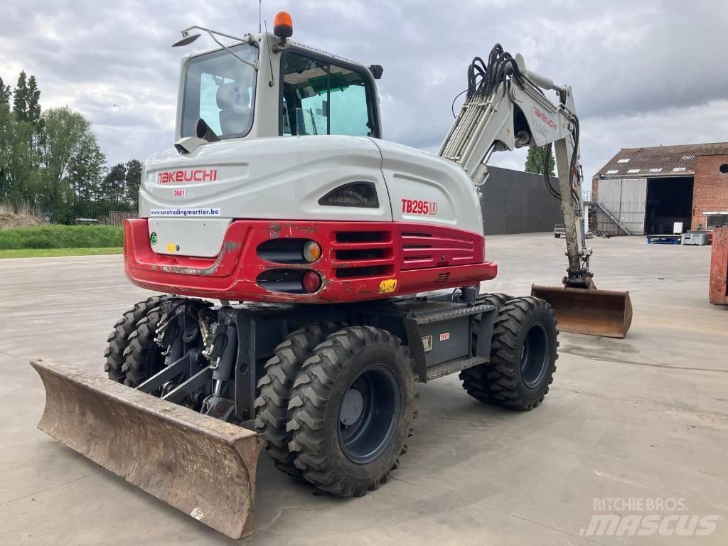 Takeuchi TB 295 W Kolesové rýpadlá