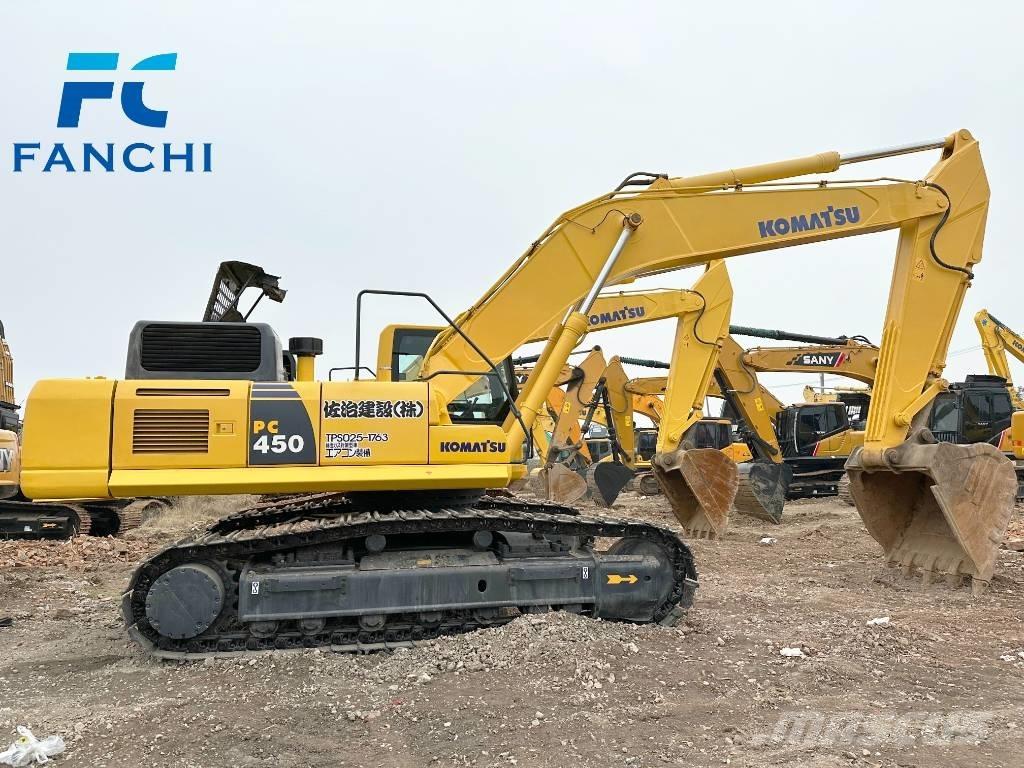 Komatsu PC 450 LC Pásové rýpadlá