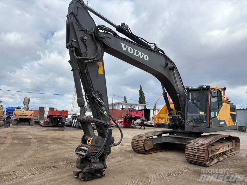 Volvo EC 250 EL Pásové rýpadlá