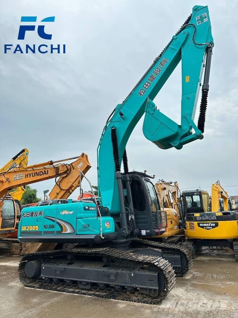 Kobelco SK 200-8 Pásové rýpadlá