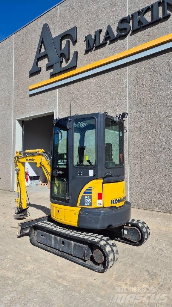 Komatsu PC 26 MR-3 Mini rýpadlá < 7t