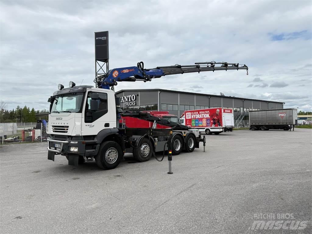 Iveco 410T45 8x4 Autožeriavy, hydraulické ruky