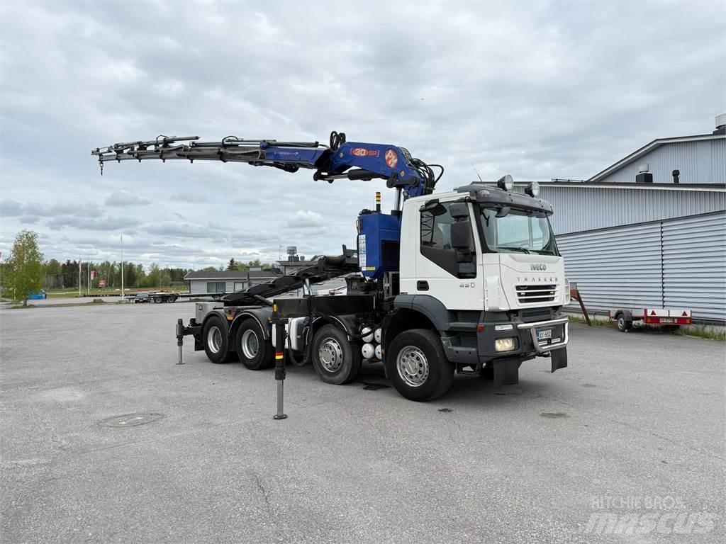 Iveco 410T45 8x4 Autožeriavy, hydraulické ruky