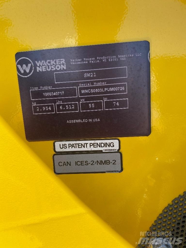 Wacker Neuson sw21 Šmykom riadené nakladače
