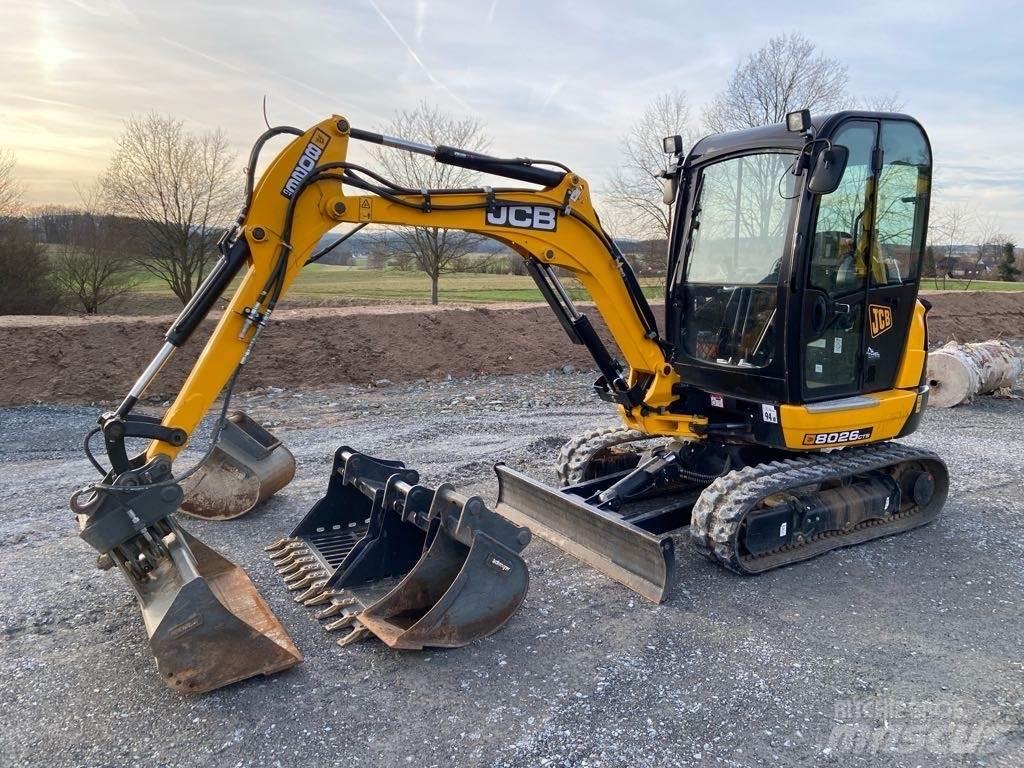 JCB 8026CTS Pásové rýpadlá