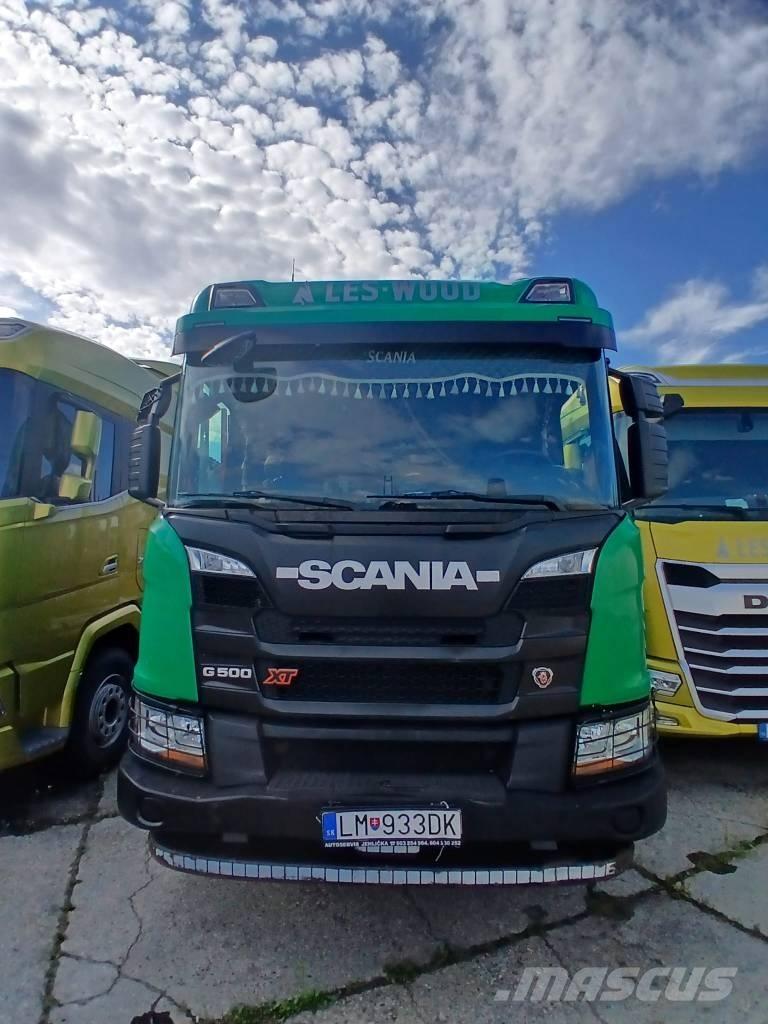 Scania G 500 XT Nákladné vozidlá na prepravu dreva