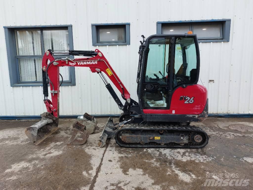 Yanmar SV26 Mini rýpadlá < 7t