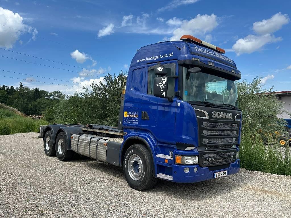 Scania R500 Hákový nosič kontajnerov