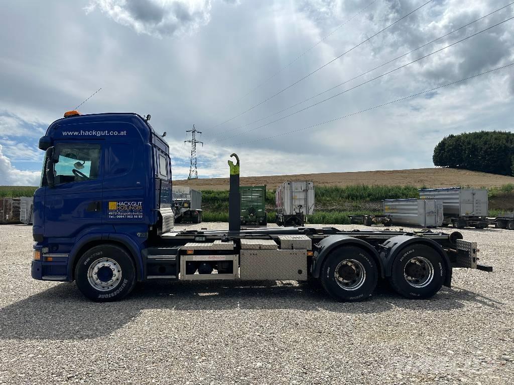 Scania R500 Hákový nosič kontajnerov