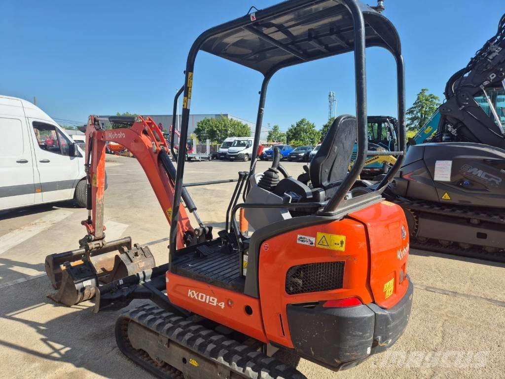 Kubota KX 019-4 Mini rýpadlá < 7t