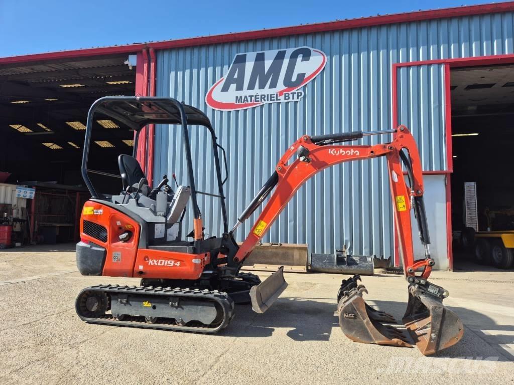 Kubota KX 019-4 Mini rýpadlá < 7t