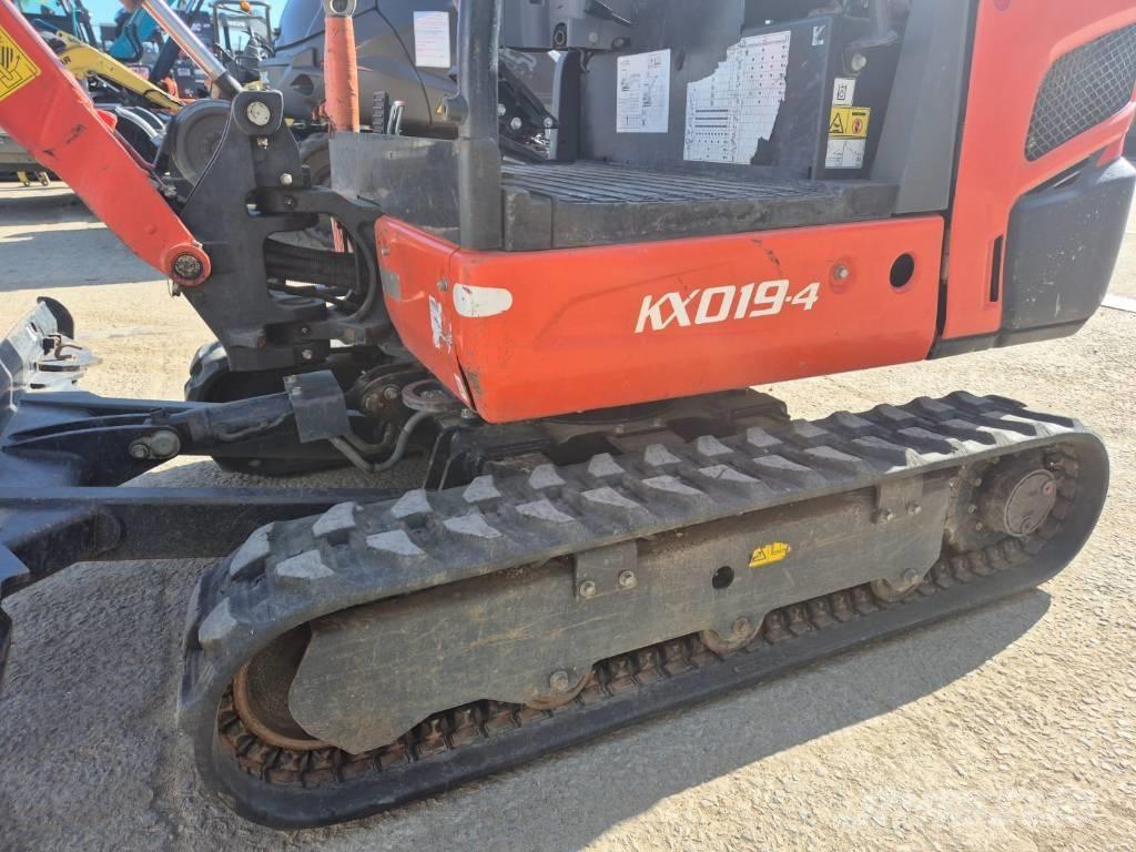 Kubota KX 019-4 Mini rýpadlá < 7t