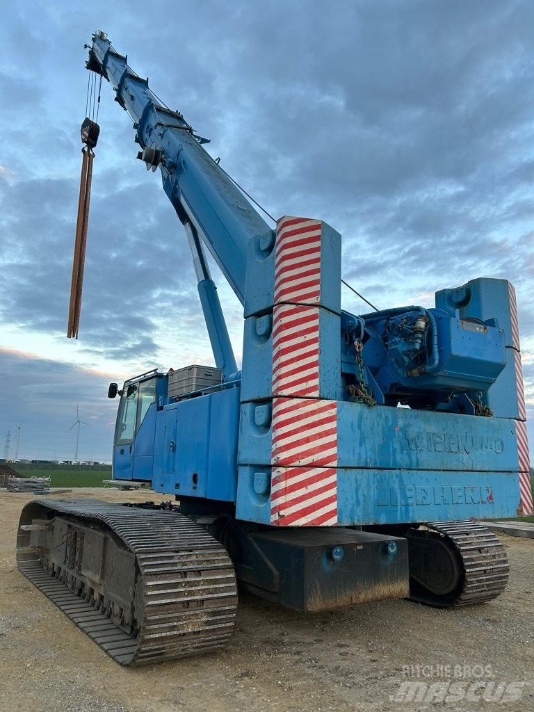 Liebherr LTR 1100 Pásové žeriavy