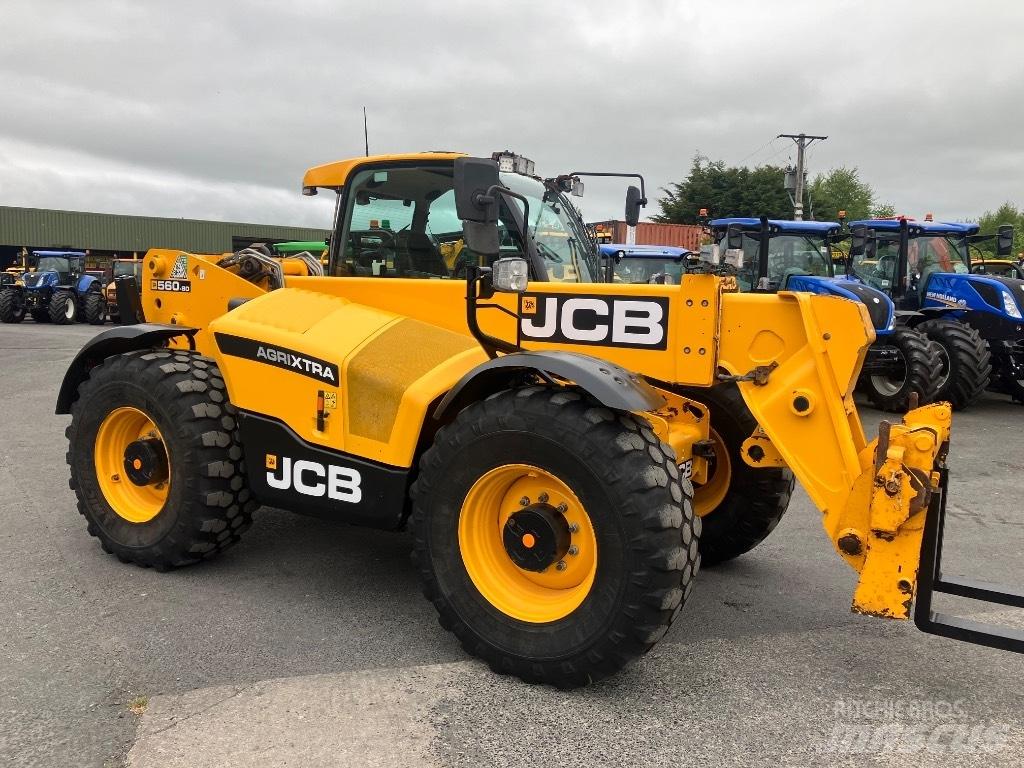 JCB 560-80 Agri Xtra Teleskopické nakladače pre poľnohospodárstvo